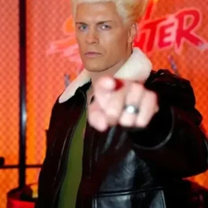 Get Street Fighter Cody Rhodes Black Leather Jacket