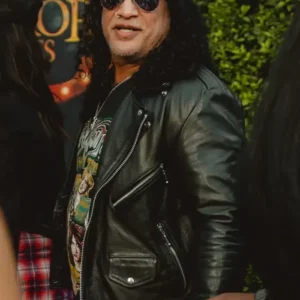 Get Universal City California Slash Leather Jacket