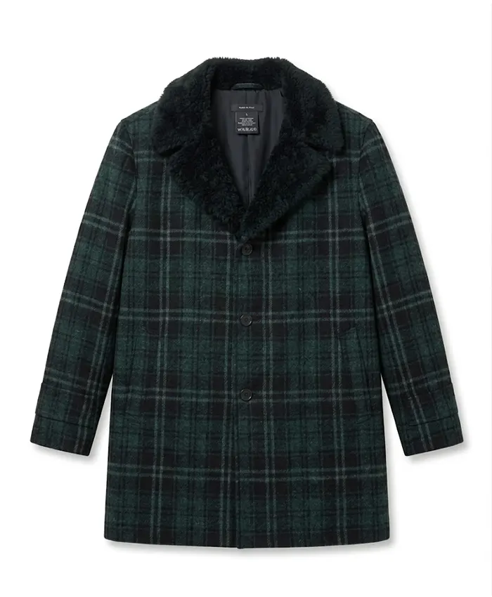 Get William Nylander NY Fashion Week Plaid Coat