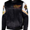 Ghost Rider Chalk Line Fanimation Black Satin Jacket