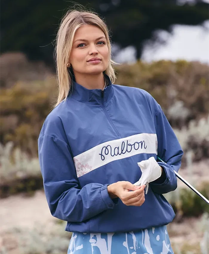 Golf Inspired Blue Jacket