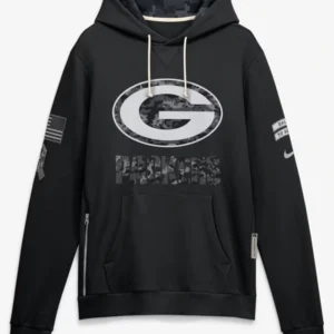 Green Bay Packers 2026 Salute to Service Sideline Hoodie