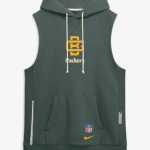 Green Bay Packers Rivalries Sleeveless Hoodie 2026