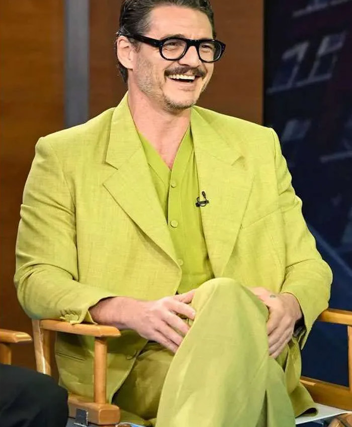 Green Statement Suit