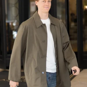 Gucci Spring 2027 Jannik Sinner Olive Green Coat