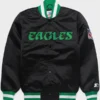 HOMAGE x Starter Eagles Blackout Satin Jacket