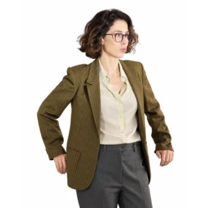 Habeas Corpus 2026 Marjorie Estiano Olive Blazer