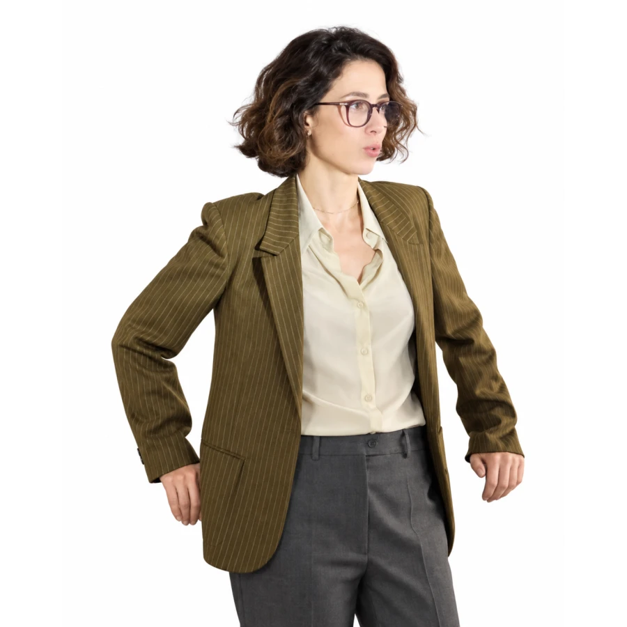 Habeas Corpus 2026 Marjorie Estiano Olive Blazer