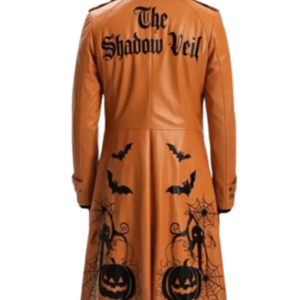 Halloween Inspired Leather Coat