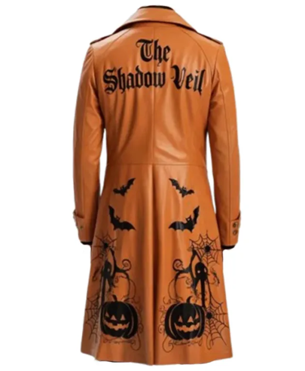 Halloween Inspired Leather Coat
