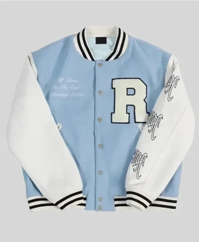 Halloween Revenge Skull Varsity Jacket