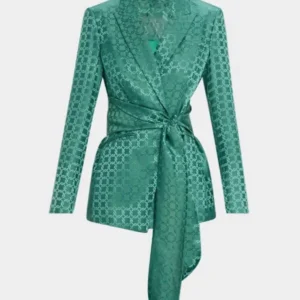 Hannah Waddingham Green Blazer