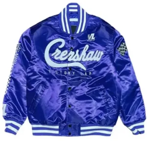 Headgear Crenshaw Victory Lap Satin Blue Jacket