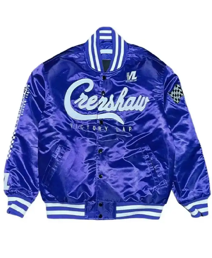 Headgear Crenshaw Victory Lap Satin Blue Jacket