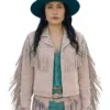 Heartland S20 Winn Becker Fringe Suede Jacket