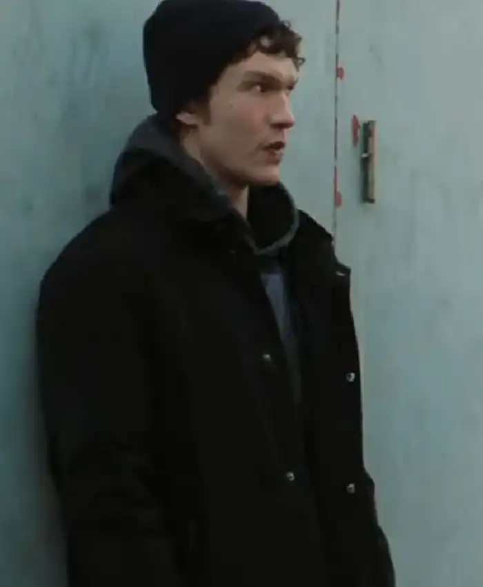 Heated Rivalry S01 Connor Storrie Black Coat