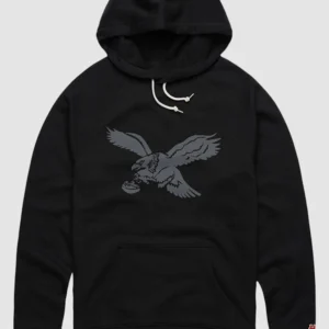 Homage Philadelphia Eagles 2026 Blackout Hoodie