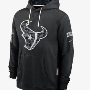 Houston Texans 2026 Salute to Service Sideline Hoodie