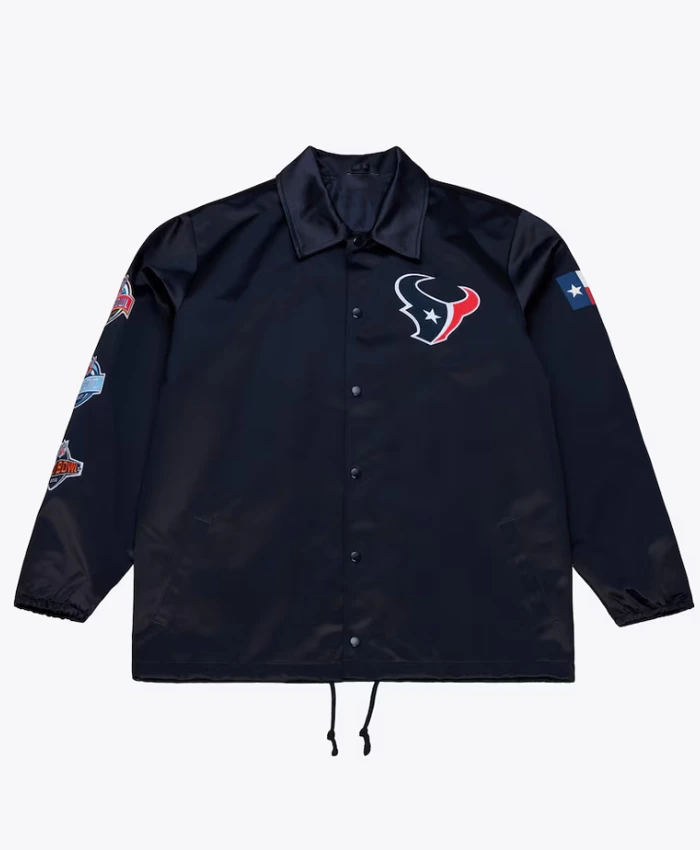 Houston Texans Navy Coaches Jacket