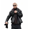 How to Rob a Bank 2026 Nicholas Hoult Black Leather Jacket