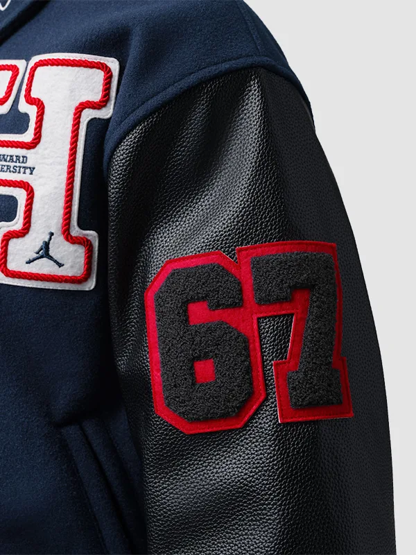Howard University varsity jacket