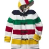 Hudson Bay Hooded Duffle Wool Coat