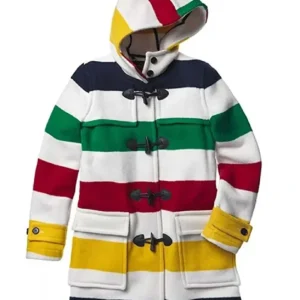 Hudson Bay Hooded Duffle Wool Coat