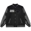Human Made X Kaws Made Black Varsity Jacket