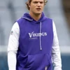 J.J. McCarthy 2026 Vikings Sideline Sleeveless Hoodie