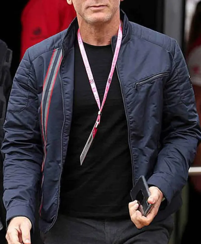 James Bond Inspired Blue Jacket