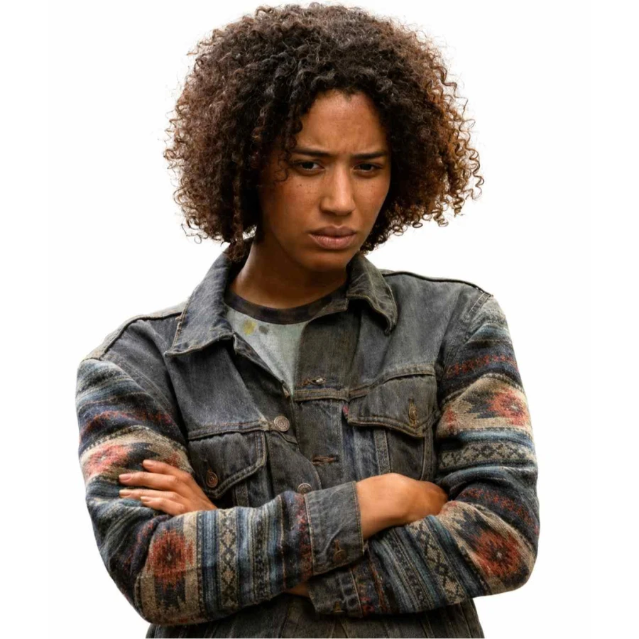 Jasmin Savoy Brown Denim Jacket