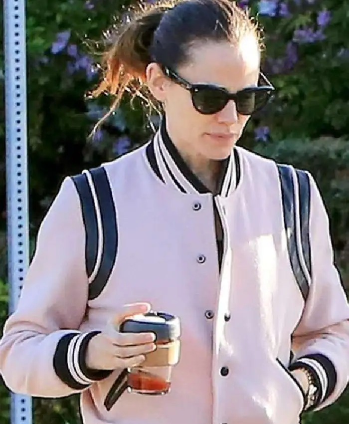 Jennifer Garner Pink Jacket