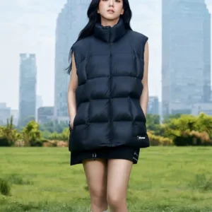 Jisoo X Salomon Outpulse Down Vest