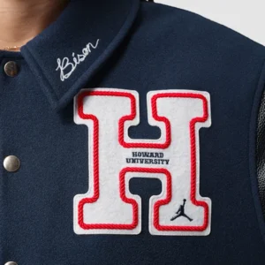Jordan Flight x Howard University Varsity Jacket For Sale
