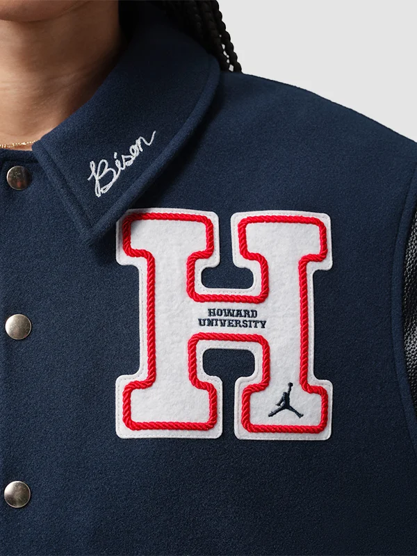 Jordan Flight x Howard University Varsity Jacket For Sale