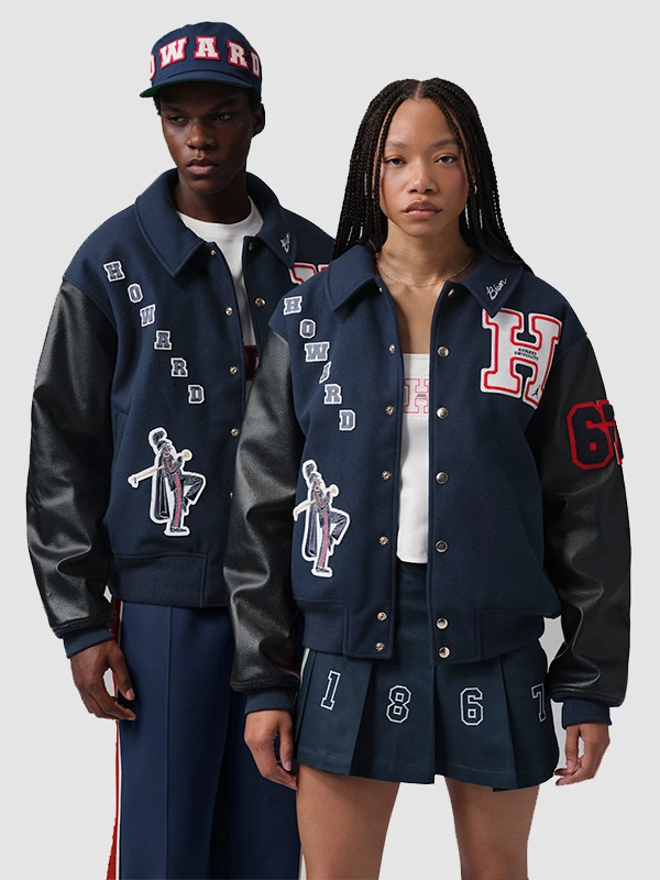 Jordan Flight x Howard University Varsity Jacket