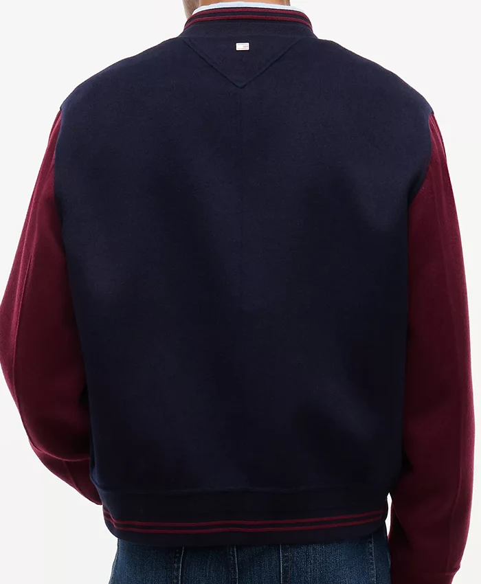 Josh Hart blue varsity jacket