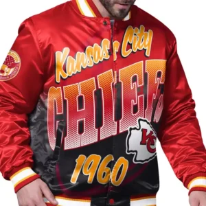Kansas City Chiefs Red Varsity Jacket
