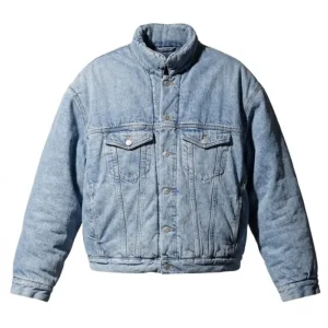 Kanye West Padded Denim Jacket