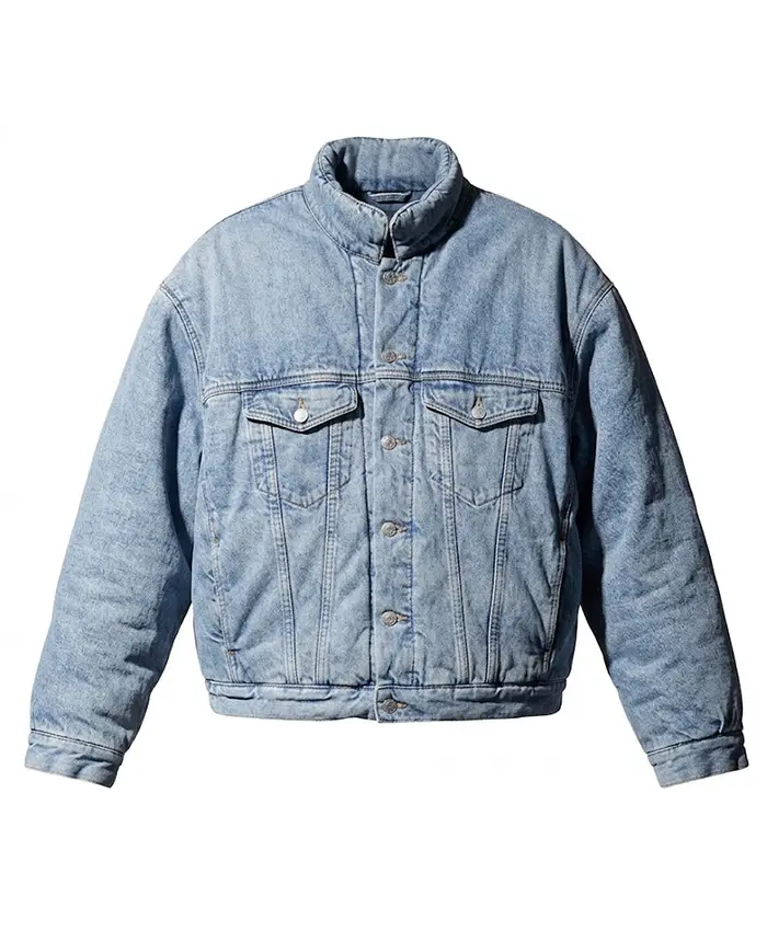 Kanye West Padded Denim Jacket