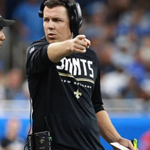 Kellen Moore 2026 Saints Sideline Long Sleeve Hooded T-Shirt