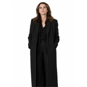 Keri Russell The Diplomat S4 Black Long Coat
