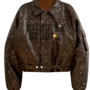 Kidsuper The Boy Who Jumped Over The Moon Brown Jacket