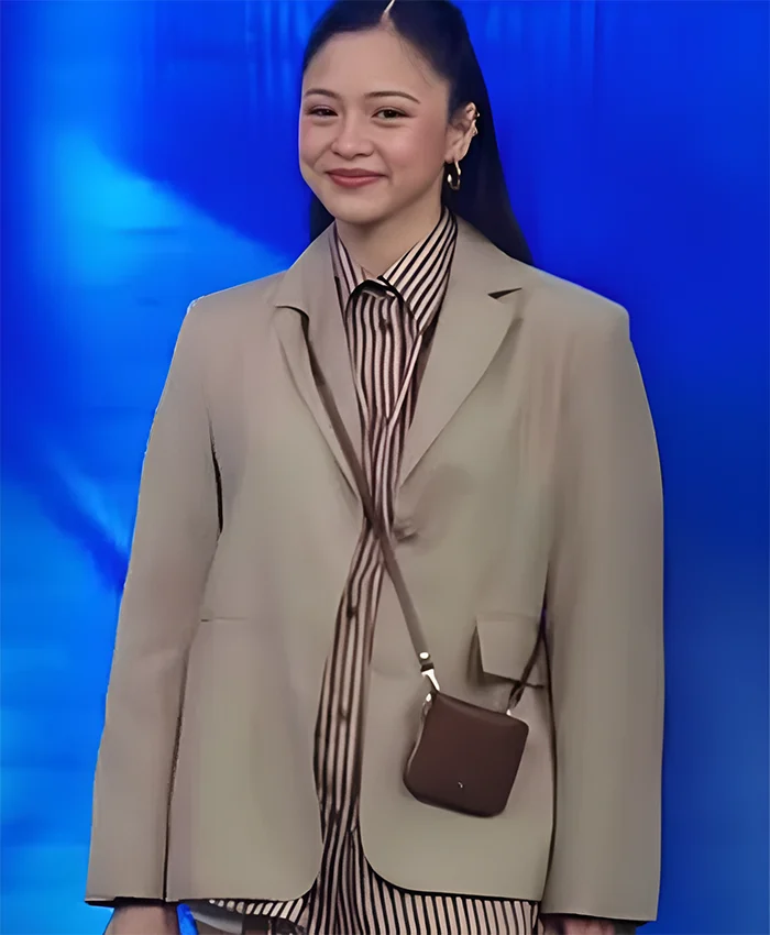 Kim Chiu Beige Blazer
