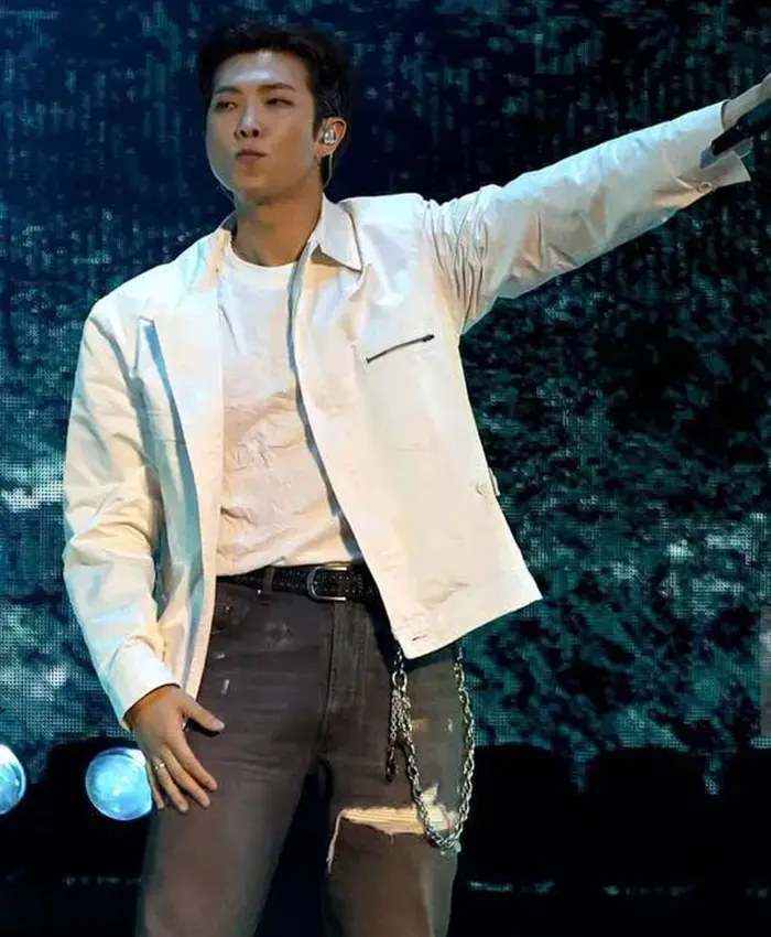 Kim Namjoon iHeartRadio White Jacket