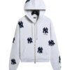 Kith New York Yankees Vintage Braxton Zip Hoodie