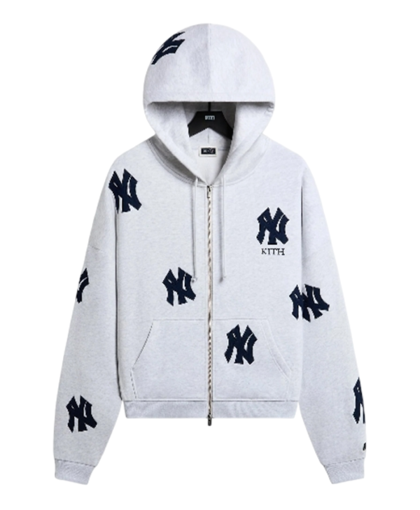Kith New York Yankees Vintage Braxton Zip Hoodie