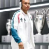 Kylian Mbappe Real Madrid White Training Jacket