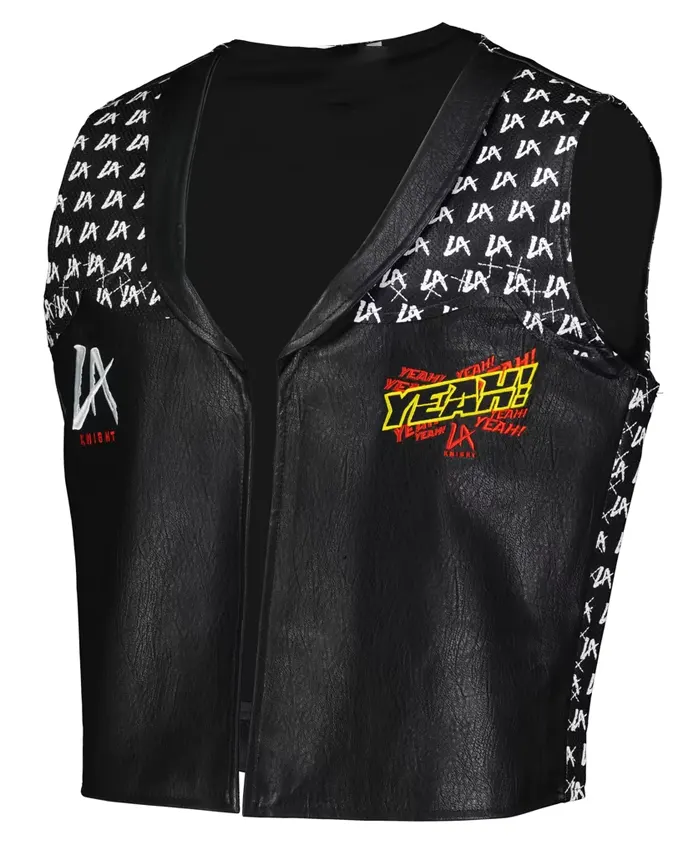LA Knight Black Vest