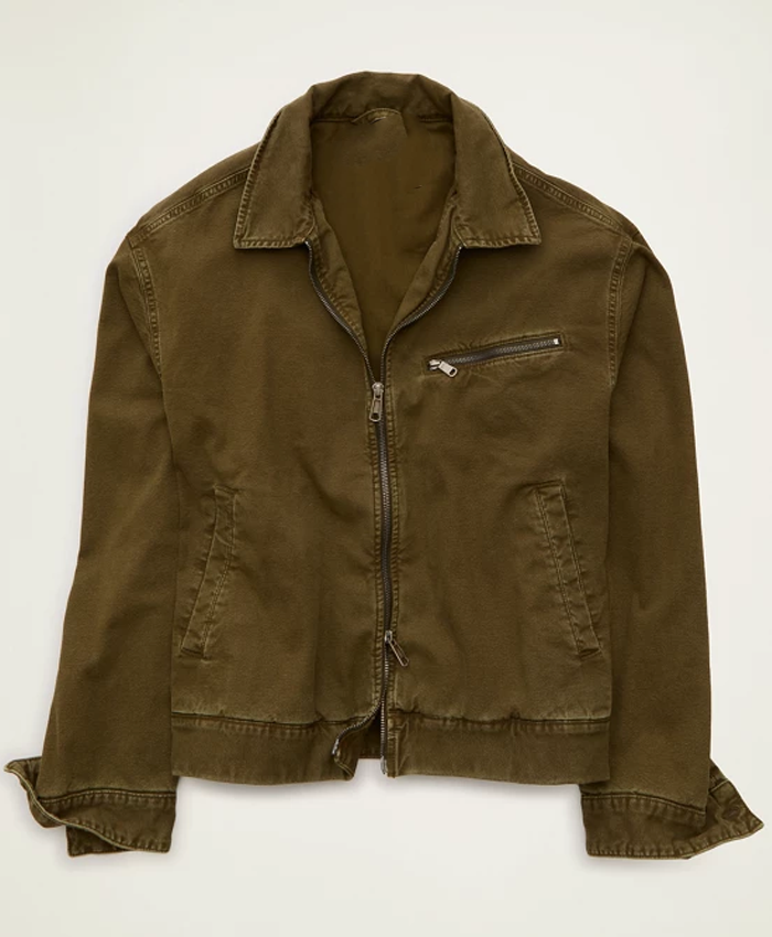 Lamine Yamal olive jacket